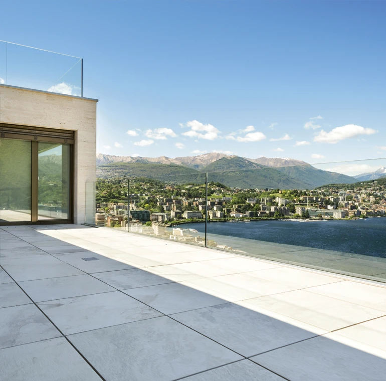 Terraza impermeabilizada con láminas para la impermeabilización de terrazas de Revestech