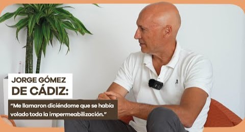"There are WATERPROOFING materials that are still used simply out of TRADITION" | JORGE GÓMEZ
